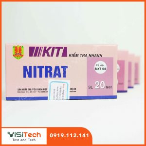 Kit kiểm tra nhanh Nitrat NaT04 giúp kiểm soát hàm lượng Nitrat có trong dưa muối