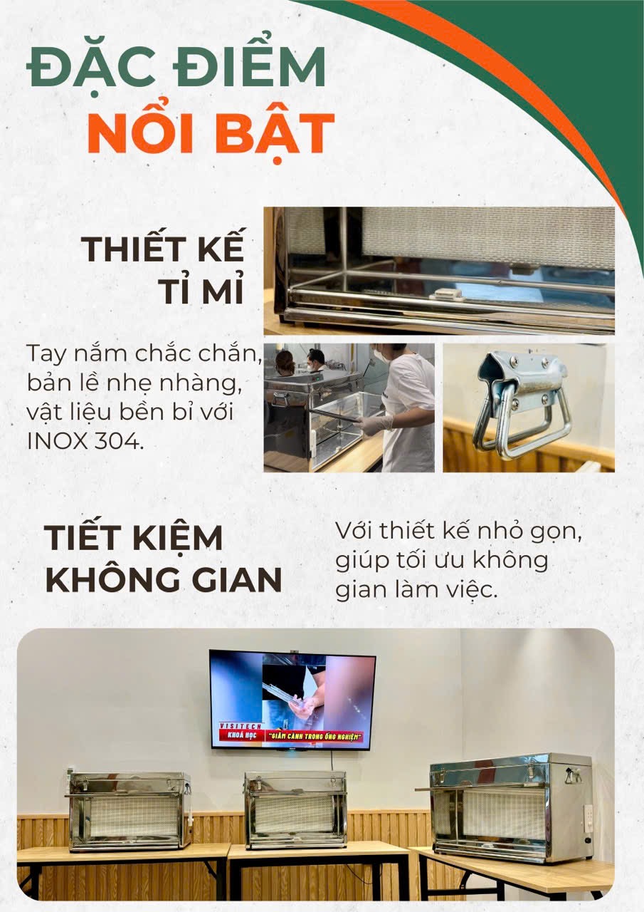 Tủ Cấy Vô Trùng Mini 9 Đặc điểm nổi bật Tủ cấy vô trùng MINI 1