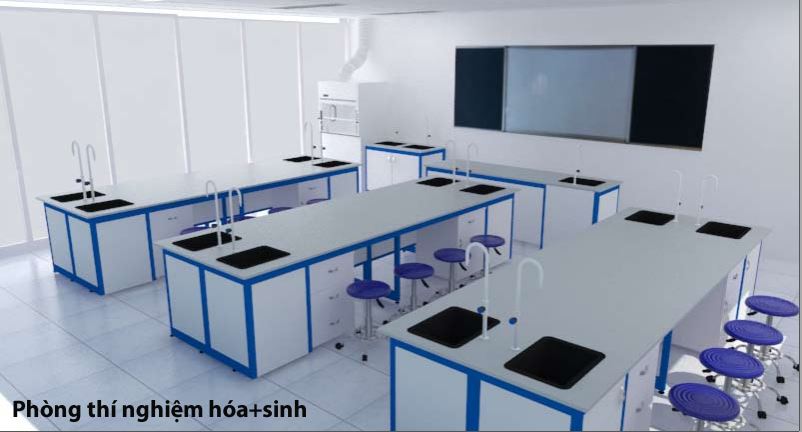 Bàn thí nghiệm học sinh trường học cho môn Lý – Hóa – Sinh 9 Bàn thí nghiệm học sinh môn Sinh học