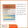 Que thử pH nước khoảng đo 7.0-14.0 Johnson 3 109.3C ph indicator strips 7.0 14.0 Johnson