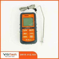 Máy đo nhiệt độ thực phẩm có đầu dò dài điện tử TP-06S ThermoPro 10 Cach do nhiet do thuc pham hieu qua bang may TP 06S