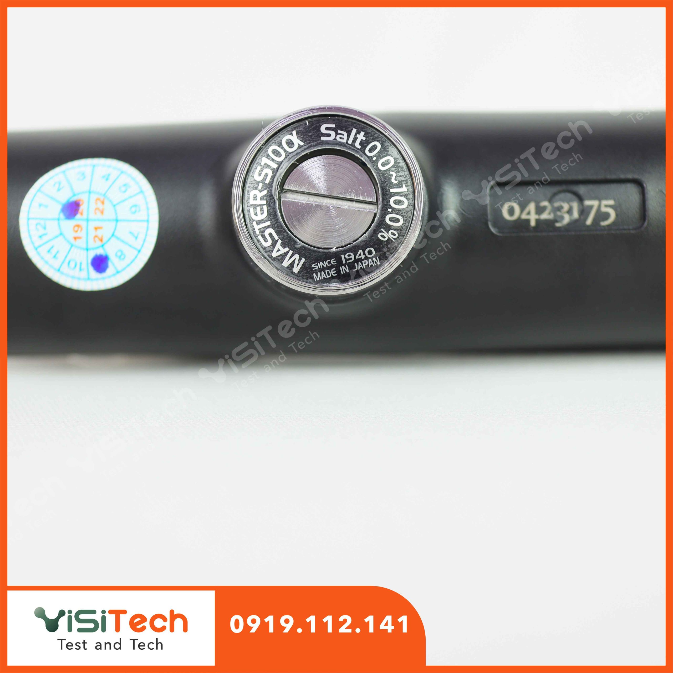 Khúc xạ kế đo độ mặn Master-S10M (Code 2473) Atago 7 Khúc xạ kế đo độ mặn Master-S10M (Code 2473) Atago - Ảnh 6