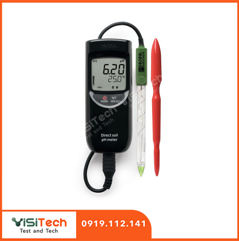 Máy đo pH/ nhiệt độ trong đất HI99121 Hanna 1 Máy đo pH/ nhiệt độ trong đất HI99121 Hanna