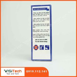 Kit kiểm tra nhanh hàn the (có visa lưu hành) tại Visitech 10 Test kit kiem tra han the Hoa Cau