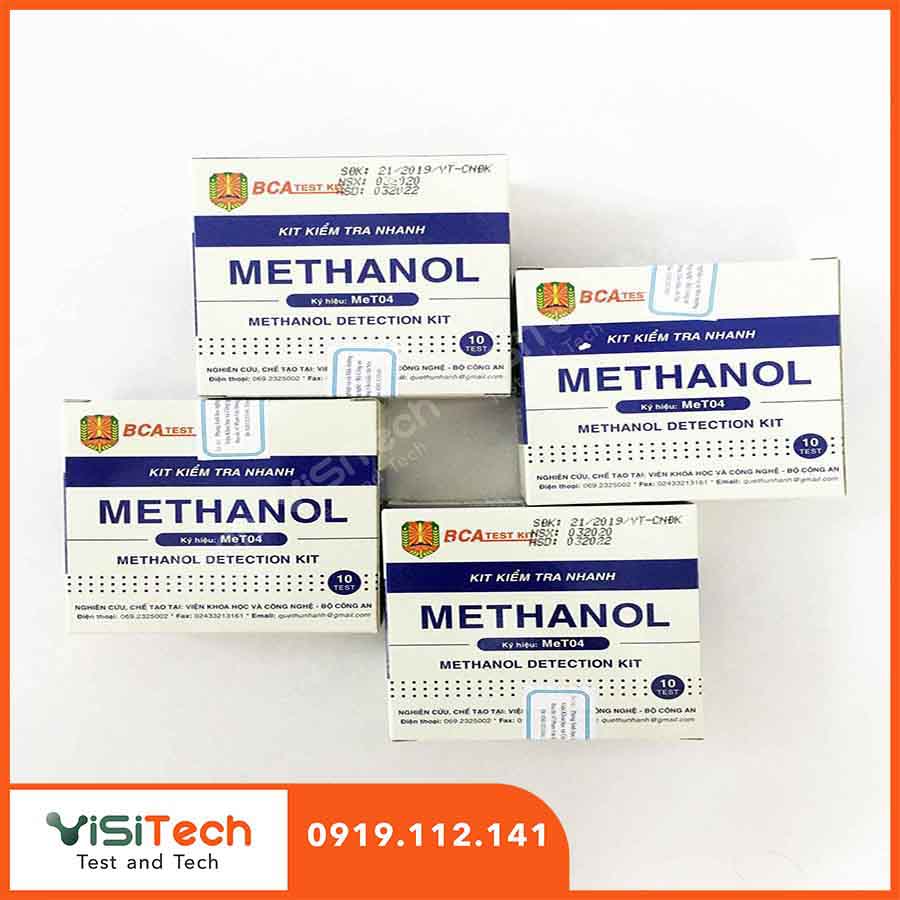 Test Kit kiểm tra nhanh Metanol trong rượu MeT04, Bộ Công An BCA 6 Test Kit kiểm tra nhanh Metanol trong rượu MeT04, Bộ Công An BCA - Ảnh 3