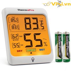 Nhiệt ẩm kế điển tử màn hình cảm ứng siêu chất TP-53 ThermoPro