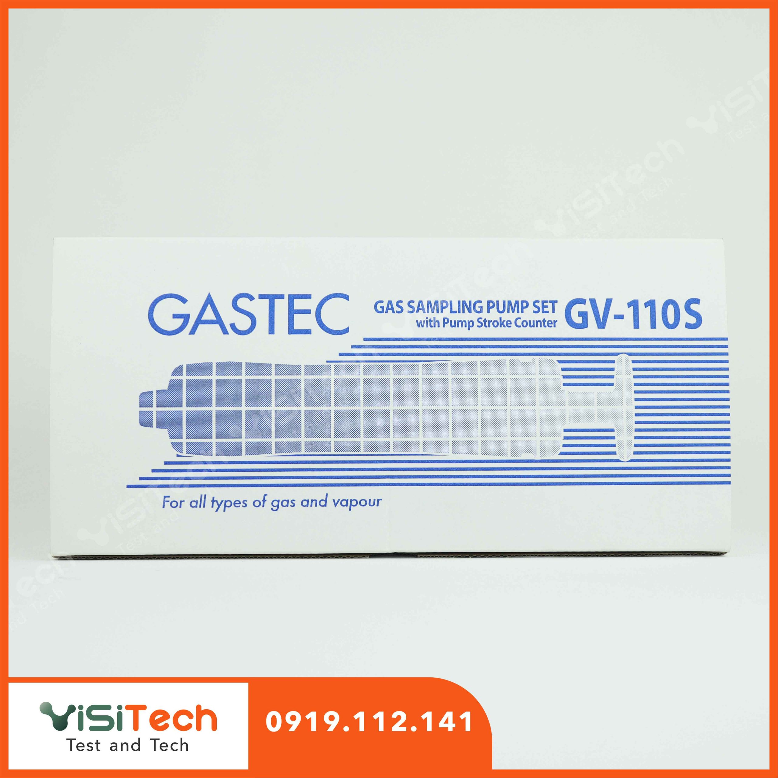 Bơm lấy mẫu khí GV-110S Gastec 5 Bơm lấy mẫu khí GV-110S Gastec - Ảnh 2