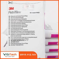 Đĩa Petrifilm kiểm họ vi khuẩn đường ruột Enterobacteriaceae - Petrifilm EB 6420/6421 3M 8 Viet Sinh cung cap si va le cac loai Petrifilm Coliforms giup xac dinh cac nguon gay o nhiem tiem an scaled 1