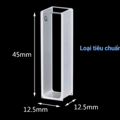 Cuvet thủy tinh 8 cuvet thuy tinh loai tieu chuan 10mm