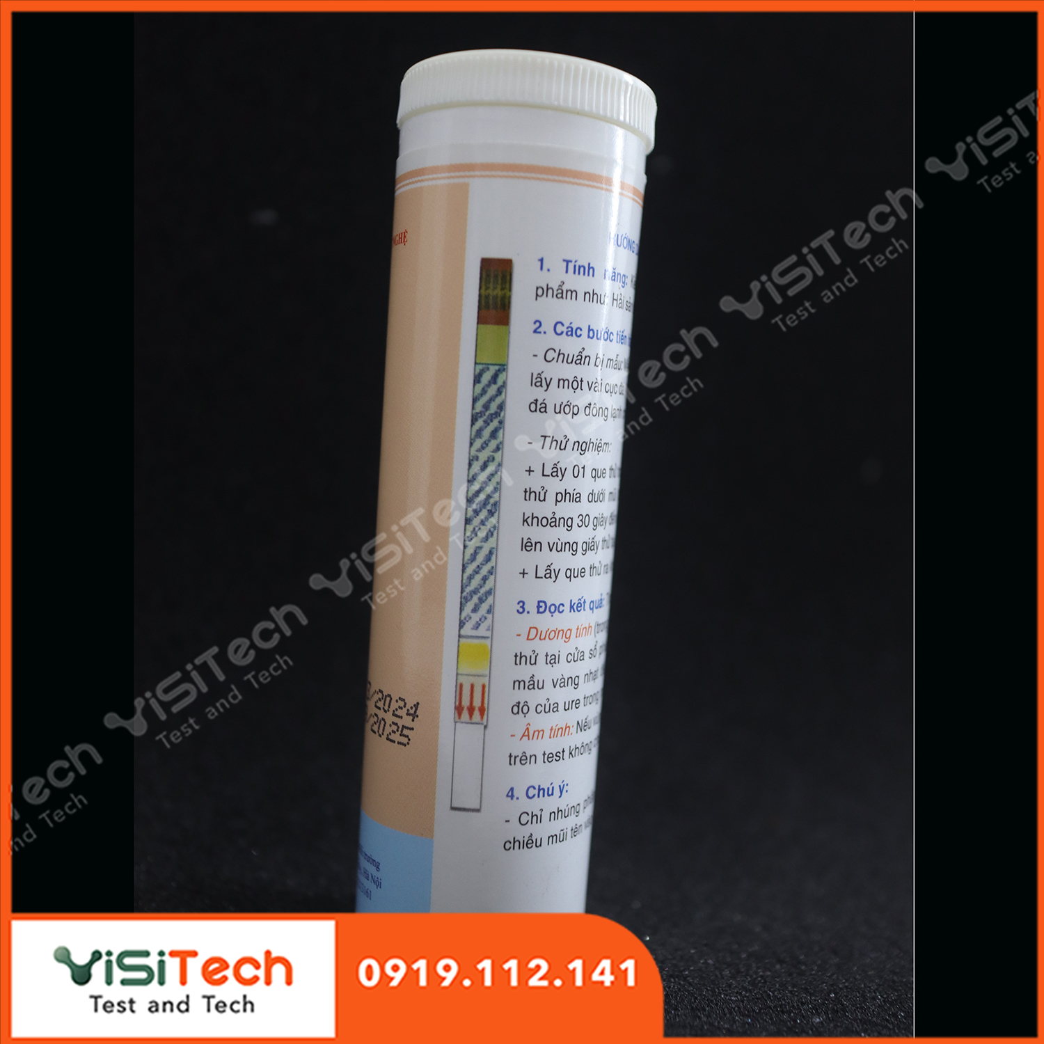 Test kit kiểm tra nhanh Ure Bộ Công An BCA 10 Test kit kiểm tra nhanh Ure Bộ Công An BCA - Ảnh 6