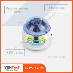 Máy ly tâm mini ống PCR 0,2- 2ml Mini- 10K Miulab
