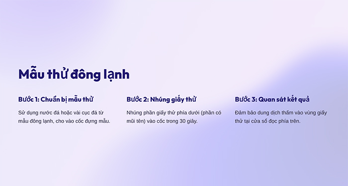 Test kit kiểm tra nhanh Ure Bộ Công An BCA 7 Test kit kiểm tra nhanh Ure Bộ Công An BCA - Ảnh 3