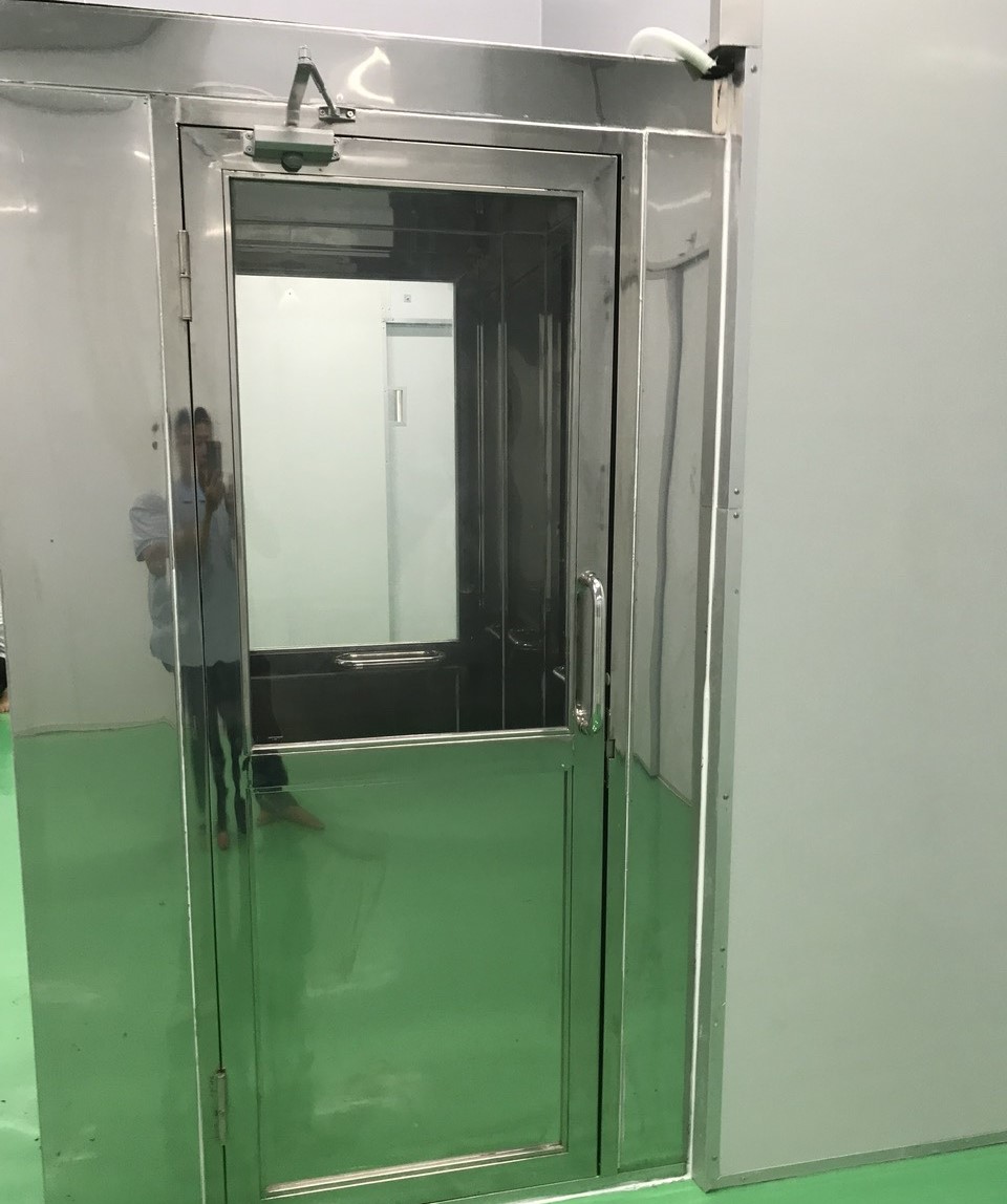 Buồng tắm khí air shower Visitech - Cho phòng sạch đạt chuẩn 6 buồng tắm khí air shower