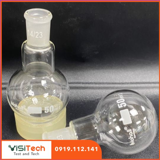 Bình Cầu Đáy Bằng Cổ Nhám Biohall 25 50 100 250 500 Ml 1L 2L 3L 5L 10L 20L 1 Bình Cầu Đáy Bằng Cổ Nhám Biohall 25ML đến 20L