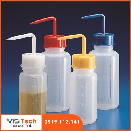 Bình tia nước cất PE Kartell nhập khẩu 50 100 250 500 1000mL 1 Bình tia nước cất Kartell