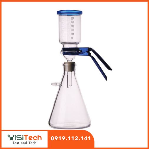 Bộ lọc chân không thủy tinh vi sinh 1000ml Genlab 1 Bộ lọc chân không thủy tinh vi sinh 1000ml Genlab chính hãng tại Visitech