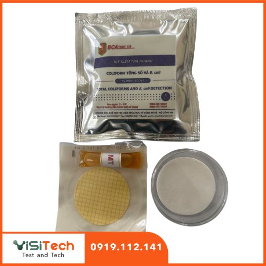 Đột phá công nghệ test nhanh vi sinh vật định lượng Coliform và E.coli ECO19 từ Bộ Công An 4 Kit test nhanh dinh luong Coliform va Ecoli BCA ECO19