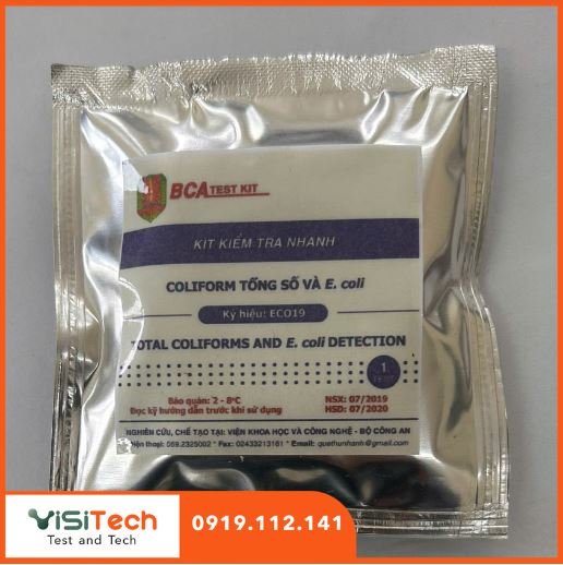 Đột phá công nghệ test nhanh vi sinh vật định lượng Coliform và E.coli ECO19 từ Bộ Công An 3 Test nhanh vi sinh vật Bộ Công An (ECO19)