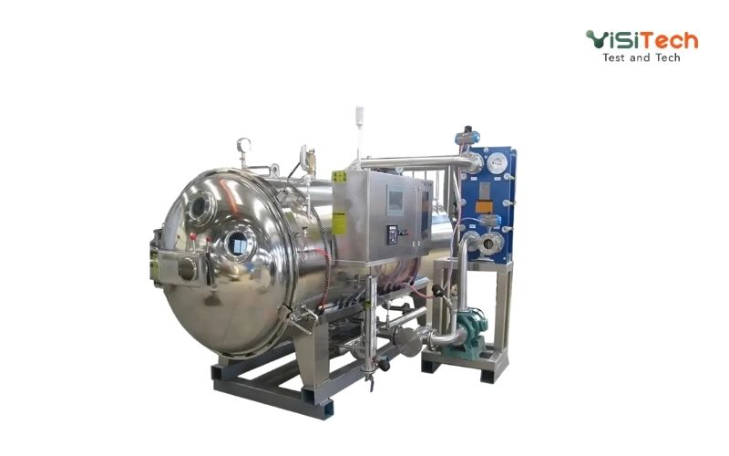 Nồi hấp tiệt trùng thực phẩm công nghệ 50L - 2000L 8 Nồi hấp tiệt trùng thực phẩm sử dụng hơi nước bão hòa trong sản xuất