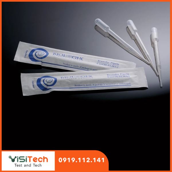 Pipet nhỏ giọt Pasteur 1ml 3ml Biologix Group Limited 1 Pipet nhỏ giọt Biologix