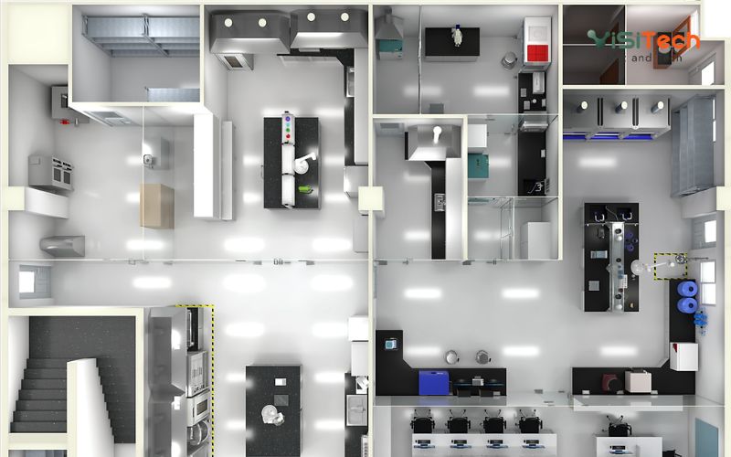 Thiết kế và thi công phòng Lab kiểm nghiệm thực phẩm an toàn 8 Phòng lab kiểm nghiệm thực phẩm là hệ thống phòng thí nghiệm chuyên thực hiện phân tích và đánh giá chất lượng thực phẩm