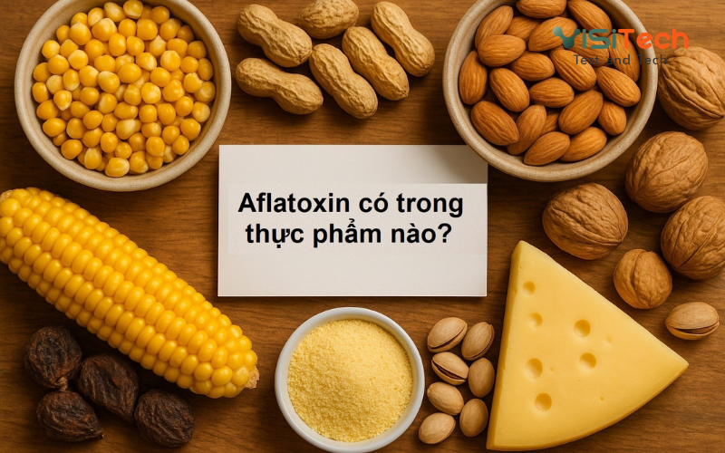 Aflatoxin có trong thực phẩm nào? Cách nhận diện nấm mốc Aflatoxin gây ung thư 10 Aflatoxin là gì? Đây là một loại độc tố sinh học cực kỳ nguy hiểm, được hình thành chủ yếu bởi các chủng nấm mốc Aspergillus
