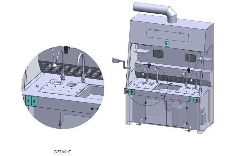 Bàn phẫu tích bệnh phẩm MM-PT-1800 10 Đặc điểm nổi bật của bàn phẫu tích bệnh phẩm MM-PT-1800