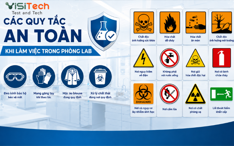 Phòng Lab - phòng thí nghiệm là gì? Các tiêu chí phòng Lab đạt chuẩn 37 Xử lý sự cố trong phòng thí nghiệm