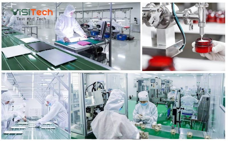 Thiết kế phòng sạch mỹ phẩm trọn gói đạt chuẩn GMP 21 Visitech - Đơn vị tư vấn thiết kế, thi công phòng sạch mỹ phẩm uy tín
